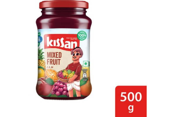 Kissan Mixed Fruit Jam, 500 g