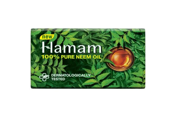 Hamam Pure Neem Oil Soap Bar, 150 g
