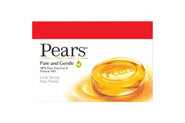 Pears Pure & Natural Soap Bar, 75 g (Buy 3 Get 1 Free)