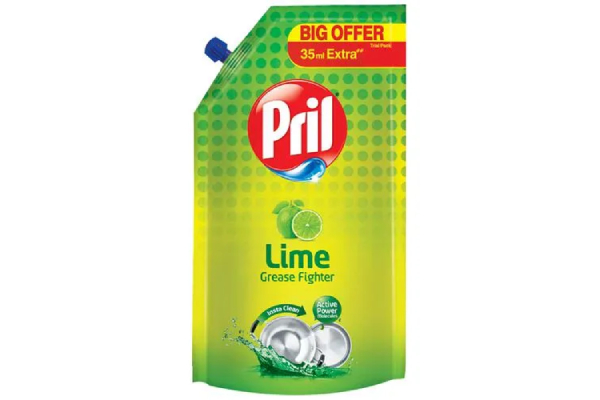 Pril Dishwash Liquid Gel - Lime, 150ml