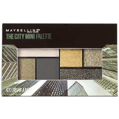 Mayblene Newyork City  Palette 0.14 Ounce Shimmery Finish