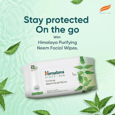 Himalaya Neem Wipes 25 count