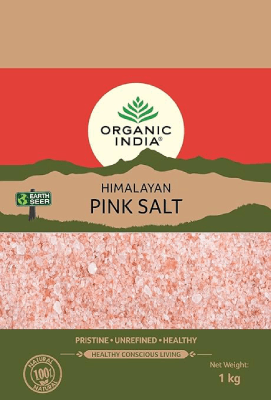 Org India Pink Rock Salt 1 kg