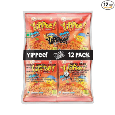 Yippee Noodles70 g 12 pack