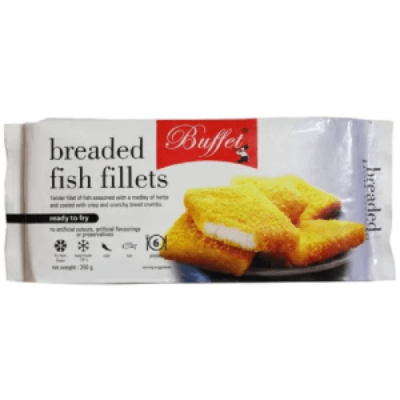 Buffet Breaded  Fish Fillets 350 g