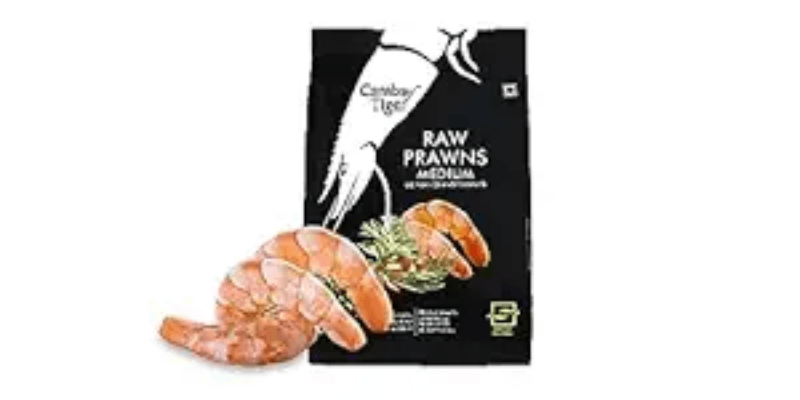 Cambay Tiger Raw Prawns Medium 300 g