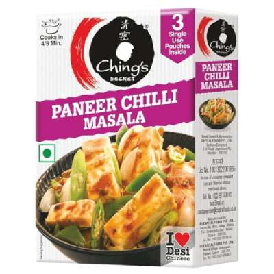 Ching's Secret Paneer Chilli Masala Pouch, 60 g