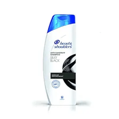 H&S Shampoo Silky Black 340 ml