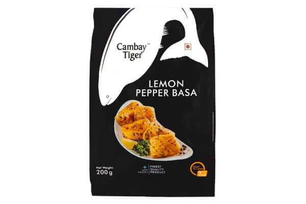 Cambay Tiger Lemon Pepper Basa 200gm