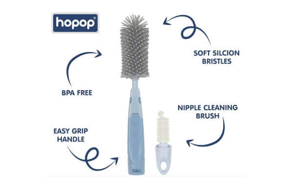 Hopop Bottle & Nipple Brush