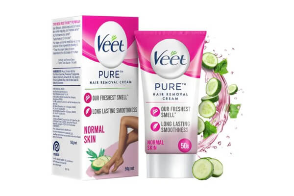 Veet Pure Hair Removal Cream - For Women 50g