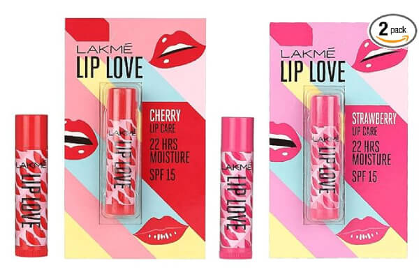 Lakme Lip Love Straw/Apricot/Cherry