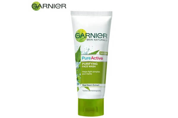 Garnier Skin Naturals - Pure Active Neem Face Wash, 100 gm