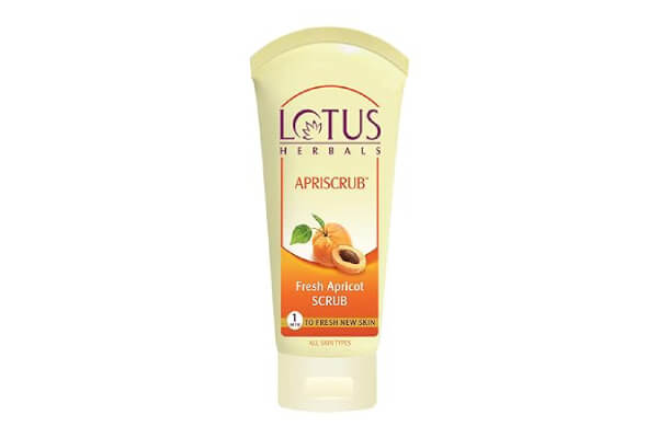 Lotus Herbals Apriscrub Fresh Apricot Scrub, 180gm