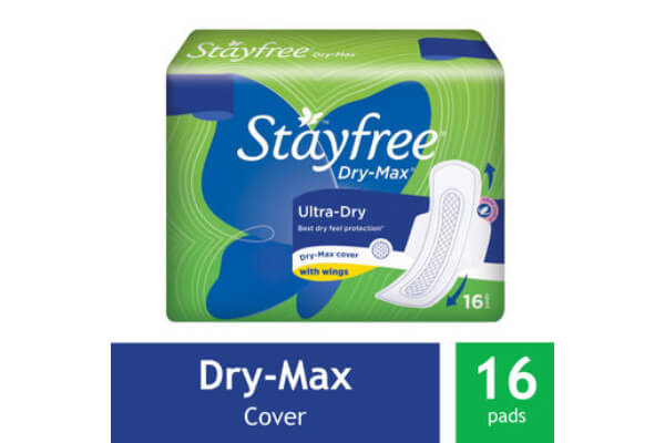 Stayfree Dry Max Ultra Dry - 16 Sanitary Pads