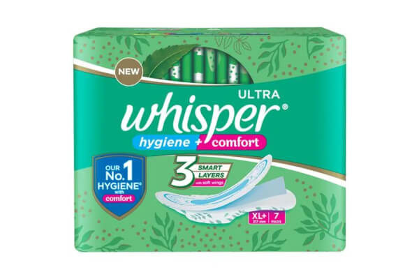 Whisper Ultra Clean XL+ 7pads
