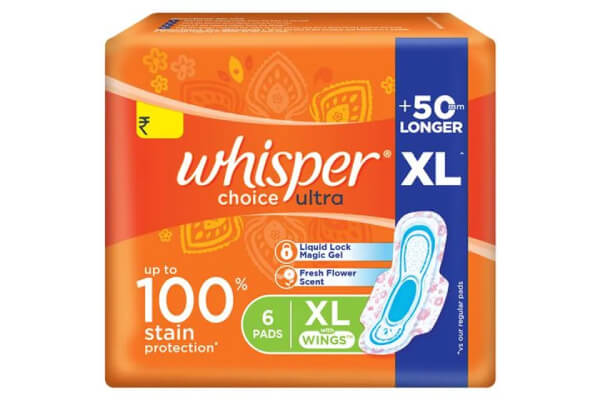 Whisper Choice Ultra XL 6pads