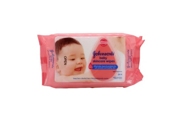 Johnson's Baby Skincare Wipes 20's