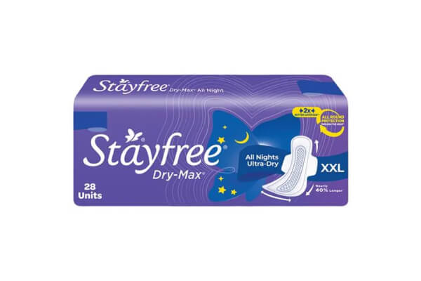 Stayfree Dry Max XL-28 pads