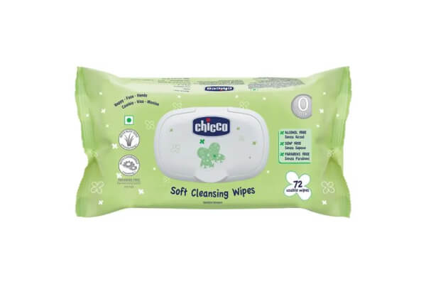 Chicco Wipes 72 pcs Flip cover