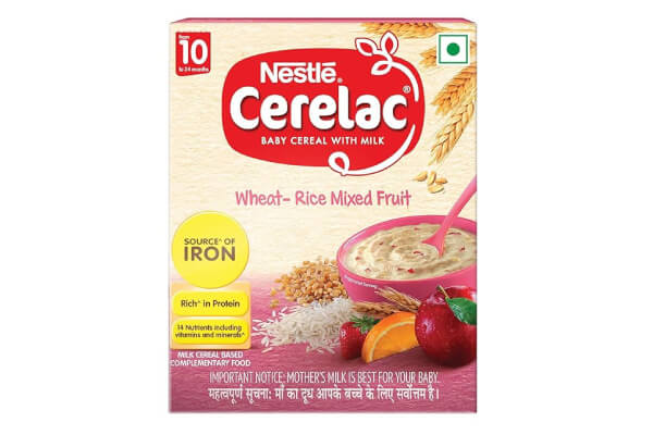 Cerelac 10  Wheat Rice Mixfruit