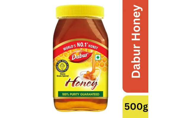 Dabur Honey - 500gm | 100% Pure | World's No.1 Honey Brand