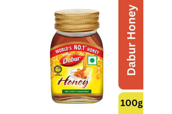 Dabur Honey - 100gm | 100% Pure | World's No.1 Honey Brand