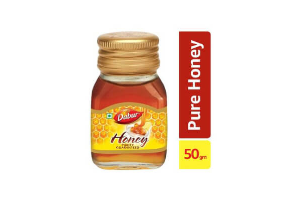 Dabur Honey - 50gm | 100% Pure | World's No.1 Honey Brand