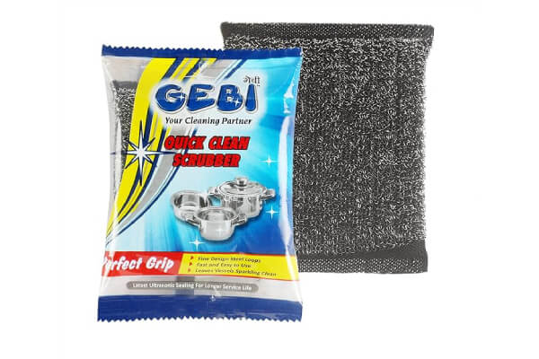 GEBI Quick Clean Scrubber (Black)