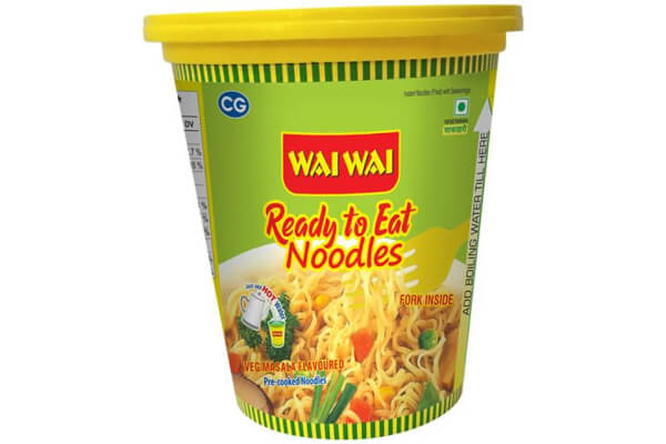 Wai Wai Ready To Eat Cup Noodles, 75 g Cup