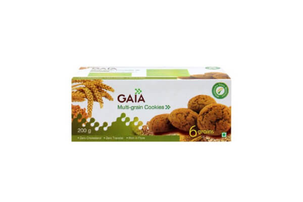 Gaia Multigrain Cookies 200g
