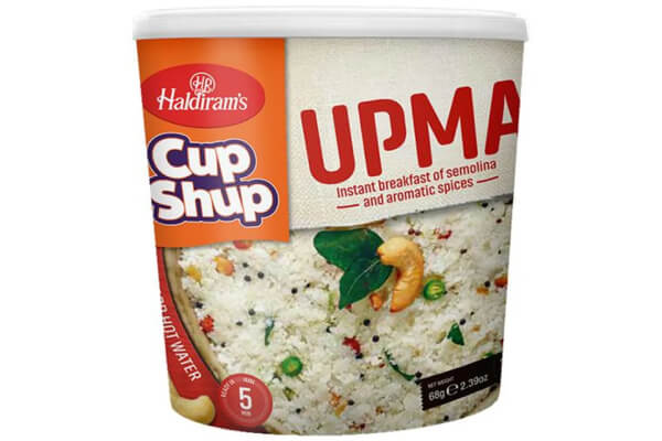 Haldiram's Vegetable Upma Cup, 68 g
