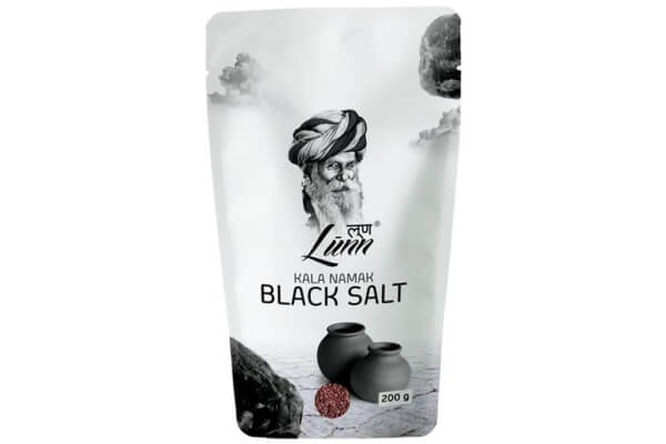 Lunn Black Salt 200g