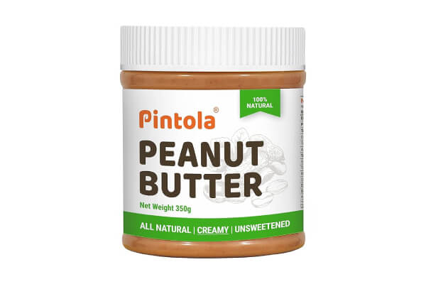 Pintola All Natural Peanut Butter (Creamy) (350g (Pack of 1)
