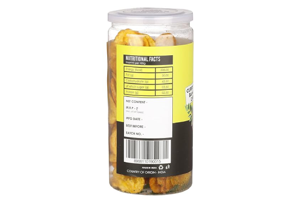 New Tree Banana Chips-Curry Leaf - 300gm