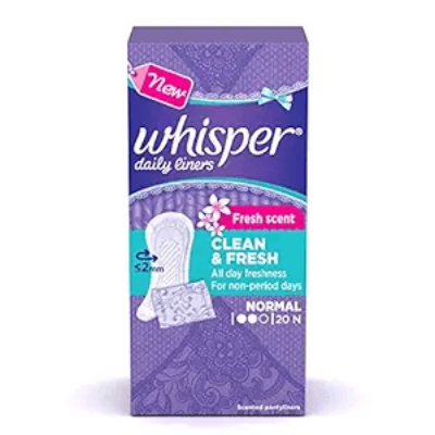 Whisper Daily Liners 20 n