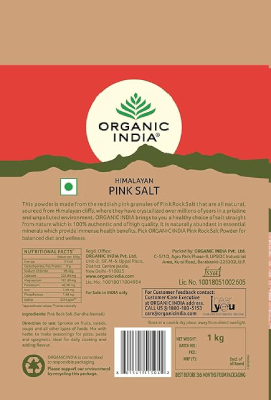 Org India Pink Rock Salt 1 kg