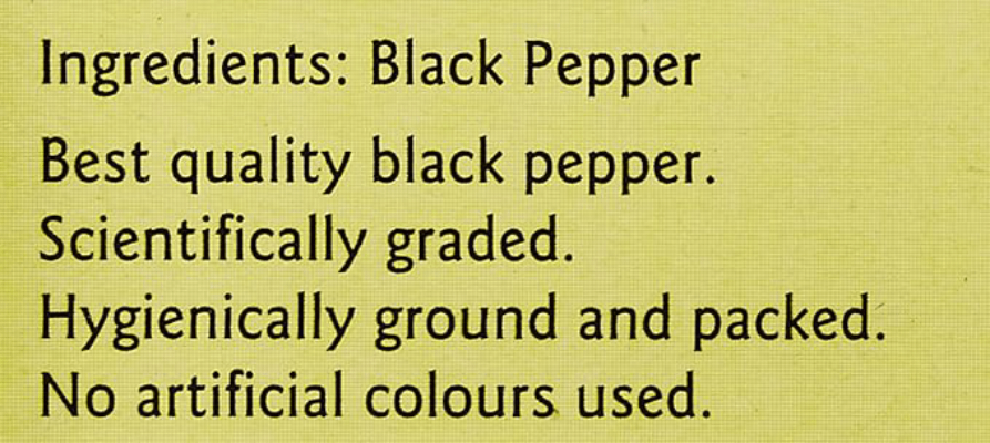 EVE BLACK PEPPER 100 g