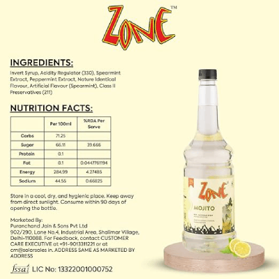 Zone Mojito 1 L