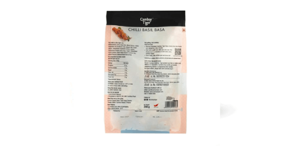 Cambay Tiger Chilli Basil Basa 200 g