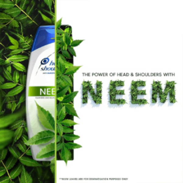 H&S Shampoo 180 ml Neem