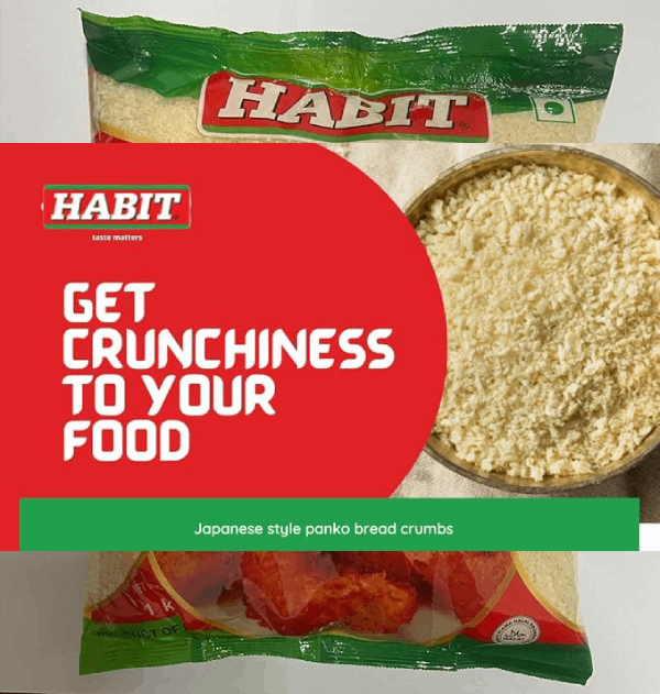 Habit Panko Bread Crumbs  1 Kg