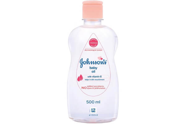 J&J BABY OIL 500ml