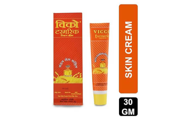 Vicco Turmeric Skin Cream - Ayurvedic Medicine 30 gm Tube