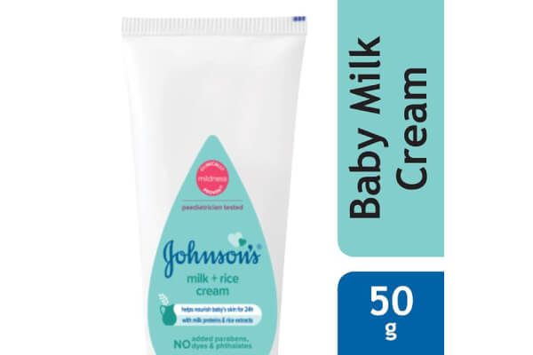 Johnson's baby Baby Milk + Rice Cream, 50 g