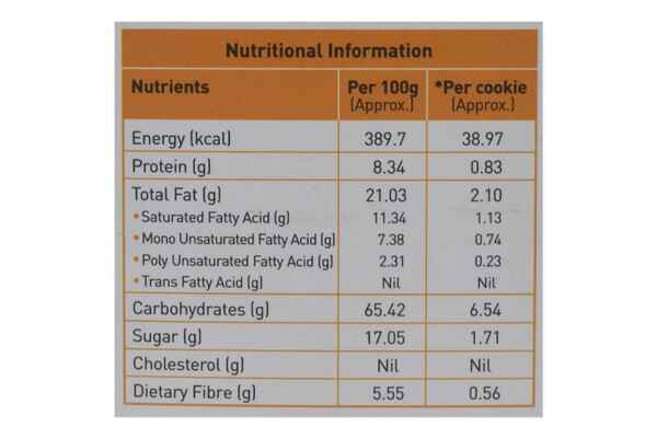 Gaia Oatmal Cookies 200g