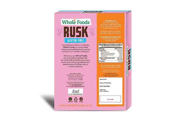 Whole Foods Rusk 200g