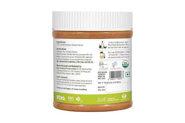 Pintola Org Pnut Butter 350g